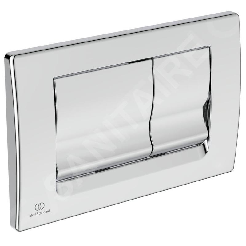 Ideal Standard Solea - Plaque de déclenchement de chasse d’eau Solea M1, chrome R0108AA