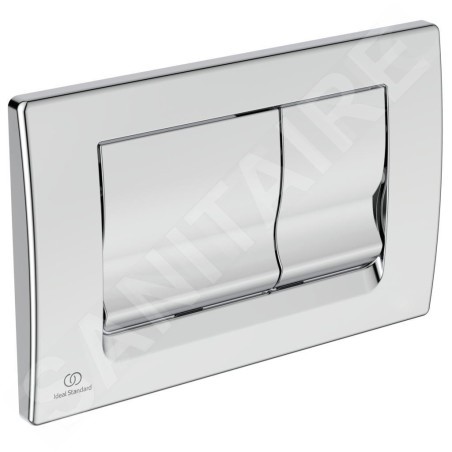 Ideal Standard Solea - Plaque de déclenchement de chasse d’eau Solea M1, chrome R0108AA
