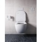 Ideal Standard Septa Pro - Plaque de déclenchement de la chasse d’eau P4, blanc R0136AC