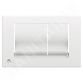 Ideal Standard Solea - Plaque de déclenchement de la chasse d’eau Solea M1, blanc R0108AC