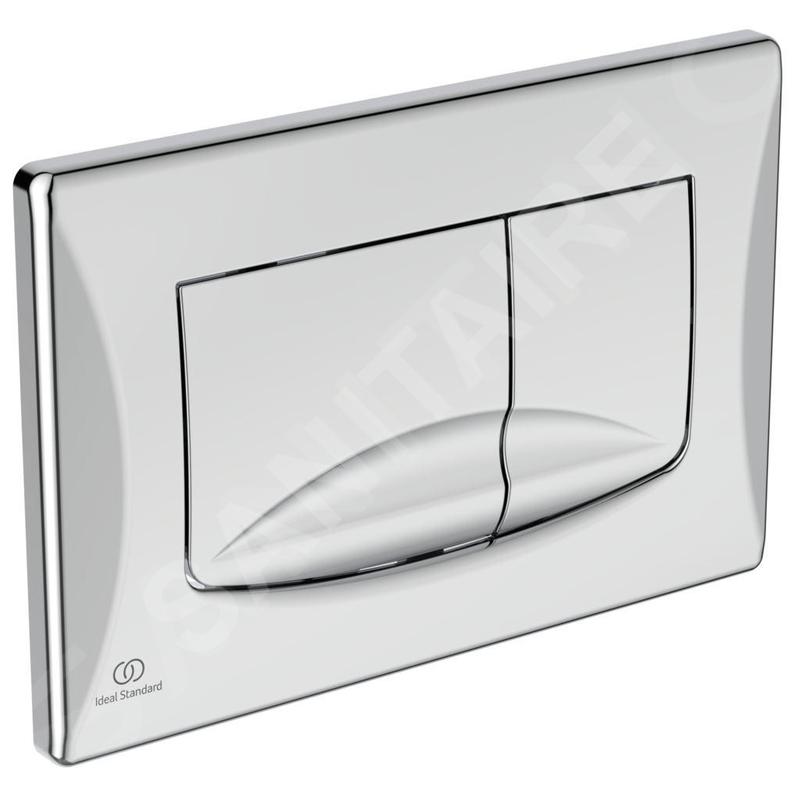 Ideal Standard Solea - Plaque de déclenchement de chasse d’eau Solea M2, chrome R0109AA