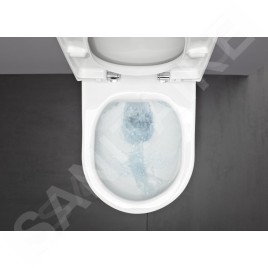 Laufen Pro - WC suspendu Compact, Rimless, avec LCC, blanc H8219524000001