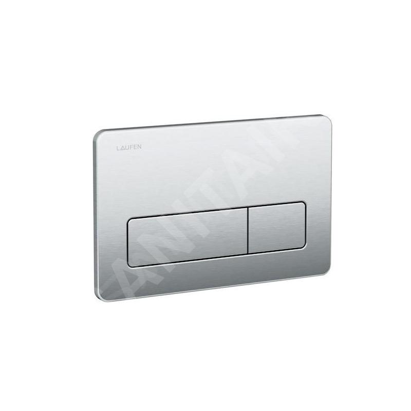 Laufen LIS - Plaque de déclenchement AW2, antivandalisme, inox H8956620000001