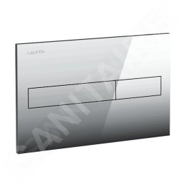 Laufen LIS - Plaque de déclenchement AW1, chrome mat H8956610070001