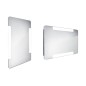 Nimco Miroirs - Miroir de salle de bain LED 500 x 800 mm, arrondi, aluminium ZP 18001 Nimco Miroirs - Miroir de salle de bain LED 500 x 800 mm, arrondi, aluminium ZP 18001