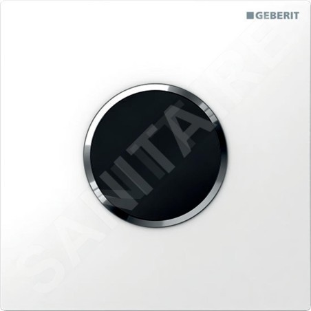 Geberit Systèmes de chasse d’eau - Commande de WC à déclenchement électronique du rinçage, type 10, alimentation depuis pile,
