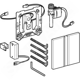Geberit Systèmes de chasse d’eau - Commande de WC à déclenchement électronique du rinçage, type 50, alimentation depuis pile,