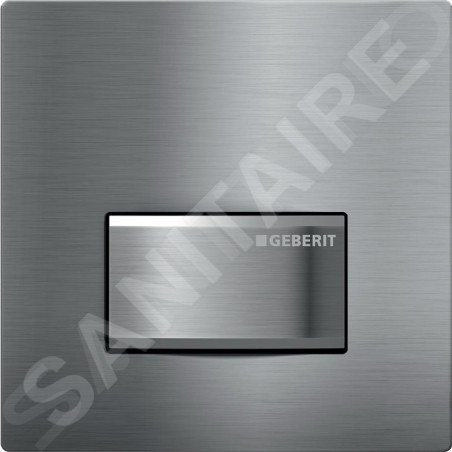 Geberit Sigma50 - Commande pneumatique pour urinoir, type 50, chrome brossé 116.016.GH.5