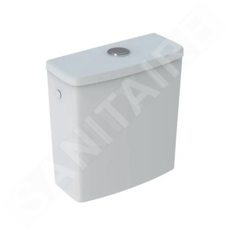 Geberit Selnova Square - Réservoir de chasse d'eau, 370x390 mm, blanc 501.578.01.1