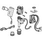 Geberit Accessoires - Kit de remplacement pour commande d'urinoir électronique, alimentation depuis pile 115.849.00.1