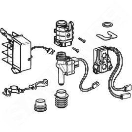 Geberit Accessoires - Kit de remplacement pour commande d'urinoir électronique, alimentation sur secteur 115.848.00.1