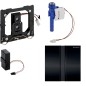 Geberit Systèmes de chasse d’eau - Commande de WC à déclenchement électronique du rinçage, alimentation sur secteur, plaque de Geberit Systèmes de chasse d’eau - Commande de WC à déclenchement électronique du rinçage, alimentation sur secteur, plaque de