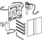 Geberit Systèmes de chasse d’eau - Commande de WC à déclenchement électronique du rinçage, alimentation sur secteur, plaque de Geberit Systèmes de chasse d’eau - Commande de WC à déclenchement électronique du rinçage, alimentation sur secteur, plaque de