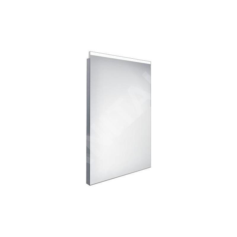 Nimco Miroirs - Miroir de salle de bains LED 500 x 700 mm, carré, aluminium ZP 8001 Nimco Miroirs - Miroir de salle de bains LED 500 x 700 mm, carré, aluminium ZP 8001