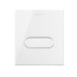 Duravit DuraSystem - Plaque de déclenchement A1 pour urinoir, verre blanc WD5005012000