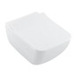 Villeroy & Boch Collaro - WC suspendu avec abattant Slim, SoftClosing, DirectFlush, CeramicPlus, blanc 4626RSR1 Villeroy & Boch Collaro - WC suspendu avec abattant Slim, SoftClosing, DirectFlush, CeramicPlus, blanc 4626RSR1