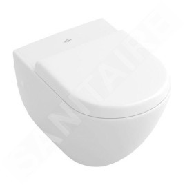 Villeroy & Boch Subway - WC suspendu, CeramicPlus, blanc alpin 660310R1