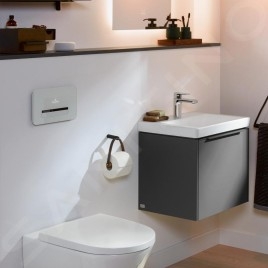 Villeroy & Boch ViConnect - Plaque de déclenchement, sans contact, verre / blanc brillant 922311RE