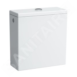 Laufen Pro - Réservoir de chasse d’eau 365x150 mm, alimentation latérale, blanc H8299520009721