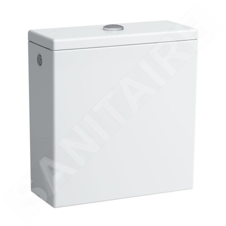 Laufen Pro - Réservoir de chasse d’eau 365x150 mm, alimentation par le bas, blanc H8299530009731