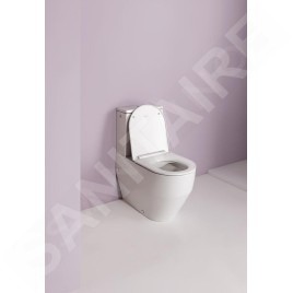 Laufen Pro - Réservoir de chasse d’eau 365x150 mm, alimentation par le bas, blanc H8299530009731