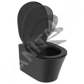 Ideal Standard Connect Air - WC suspendu Rimless, noir E2288V3