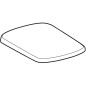 Geberit Selnova Compact - Abattant WC, softclose, blanc 501.930.01.1