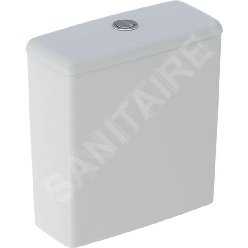Geberit Selnova Square - Réservoir de chasse, alimentation latérale, blanc 500.490.01.1 Geberit Selnova Square - Réservoir de chasse, alimentation latérale, blanc 500.490.01.1