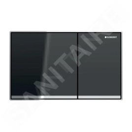 Geberit Sigma60 - Plaque de déclenchement, chrome / lave 115.640.JK.1