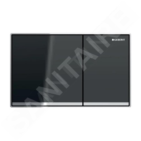 Geberit Sigma60 - Plaque de déclenchement, chrome / lave 115.640.JK.1