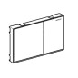 Geberit Sigma60 - Plaque de déclenchement, chrome / lave 115.640.JK.1 Geberit Sigma60 - Plaque de déclenchement, chrome / lave 115.640.JK.1