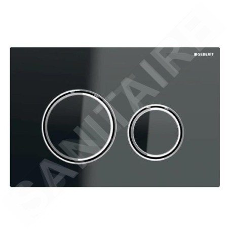 Geberit Sigma21 - Plaque de déclenchement, chrome / lave 115.884.JK.1