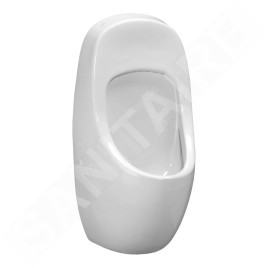 Laufen Tamaro - Urinoir électronique, alimentation d'eau arrière, alimentation secteur, sans bride, anti-vandalisme, blanc