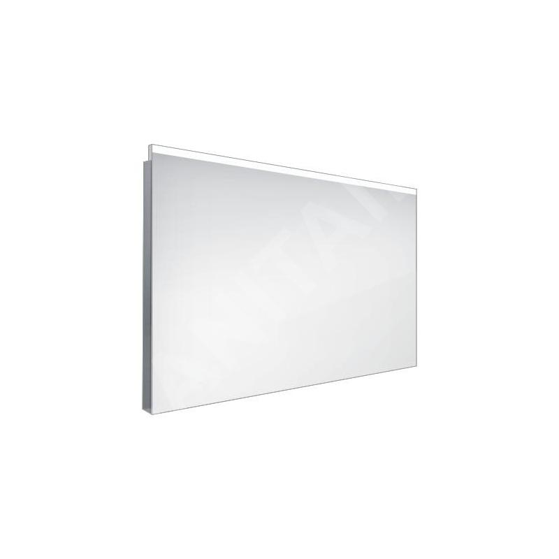 Nimco Miroirs - Miroir de salle de bains LED 900 x 600 mm, carré, aluminium ZP 8019 Nimco Miroirs - Miroir de salle de bains LED 900 x 600 mm, carré, aluminium ZP 8019