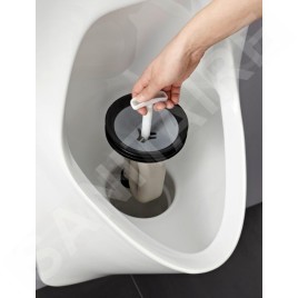 Laufen Antero - Urinoir électronique, alimentation d'eau arrière, alimentation par batterie, blanc H8411500004011