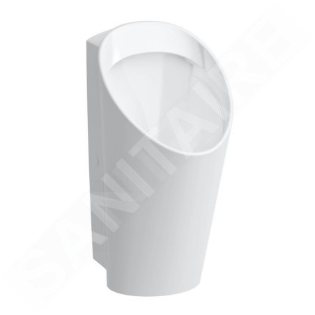 Laufen Lema - Urinoir électronique, alimentation d'eau par l'arrière, Rimless, alimentation secteur, blanc H8411920004011