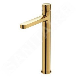Cersanit Inverto - Mitigeur de lavabo, doré S951-298