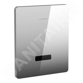 Laufen Accessoires - Commande électronique de chasse d'eau d’urinoir, alimentation par batterie, chrome HF771613100000