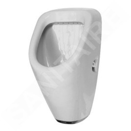 Duravit Urinals - Urinoir électronique, arrivée d'eau arrière, alimentation depuis pile, blanc 0830370000