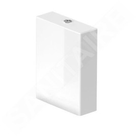 Duravit Viu - Réservoir de chasse, arrivée gauche, DualFlush, WonderGliss, blanc 09420000051