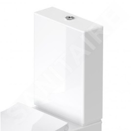 Duravit Viu - Réservoir de chasse, arrivée gauche, DualFlush, WonderGliss, blanc 09420000051