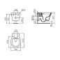 Ideal Standard Connect Air - WC suspendu, Rimless, blanc E228801 Ideal Standard Connect Air - WC suspendu, Rimless, blanc E228801
