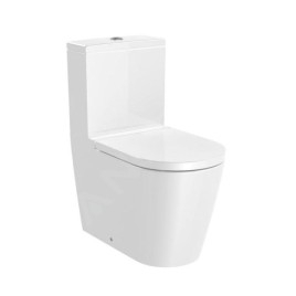 Roca Inspira - Cuvette à poser, sortie Vario, Rimless, blanc A342526000