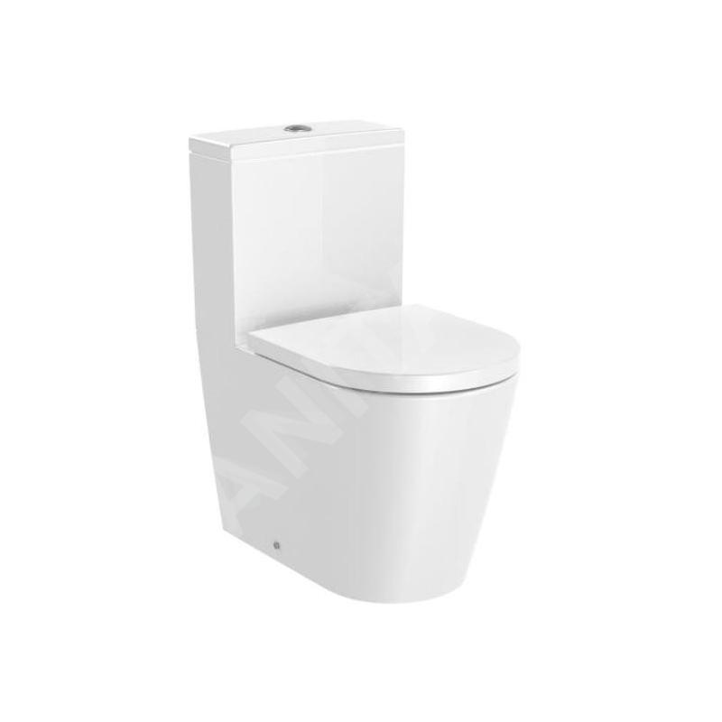 Roca Inspira - Cuvette à poser, sortie Vario, Rimless, blanc A342529000 Roca Inspira - Cuvette à poser, sortie Vario, Rimless, blanc A342529000