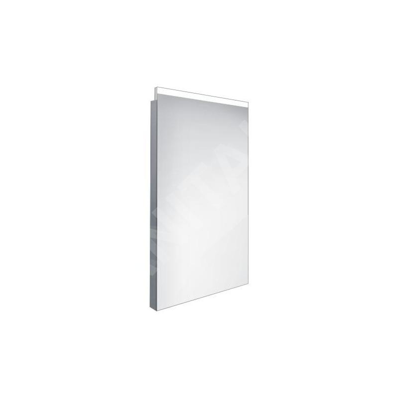 Nimco Miroirs - Miroir de salle de bains LED 400 x 600 mm, carré, aluminium ZP 8000 Nimco Miroirs - Miroir de salle de bains LED 400 x 600 mm, carré, aluminium ZP 8000
