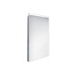 Nimco Miroirs - Miroir de salle de bains LED 400 x 600 mm, carré, aluminium ZP 8000 Nimco Miroirs - Miroir de salle de bains LED 400 x 600 mm, carré, aluminium ZP 8000