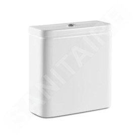 Roca The Gap - Réservoir de toilette, remplissage latéral, DualFlush, blanc A341471000