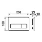 Jika Modul - Plaque de déclenchement PL3, Dual Flush, noir mat H8936647160001