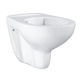 Grohe Solido - Set d’installation murale, toilettes et siège Bau Ceramic Slim, softclose, bouton Even, chrome SANI15BB1101
