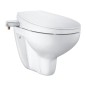 Grohe Solido - Set d’installation murale, toilettes et siège de bidet Bau Ceramic, softclose, bouton Even, chrome SANI15BB1102 Grohe Solido - Set d’installation murale, toilettes et siège de bidet Bau Ceramic, softclose, bouton Even, chrome SANI15BB1102